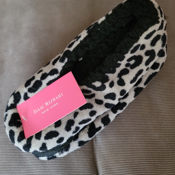 NWT Isaac Mizrahi | Leopard Print Slippers - Picture 4 of 5